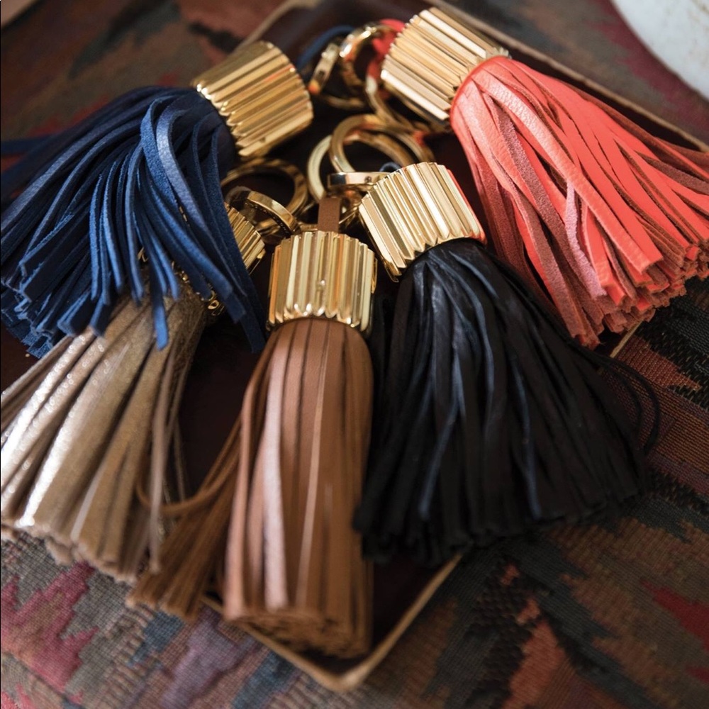 India Hicks Tassel, Navy in color